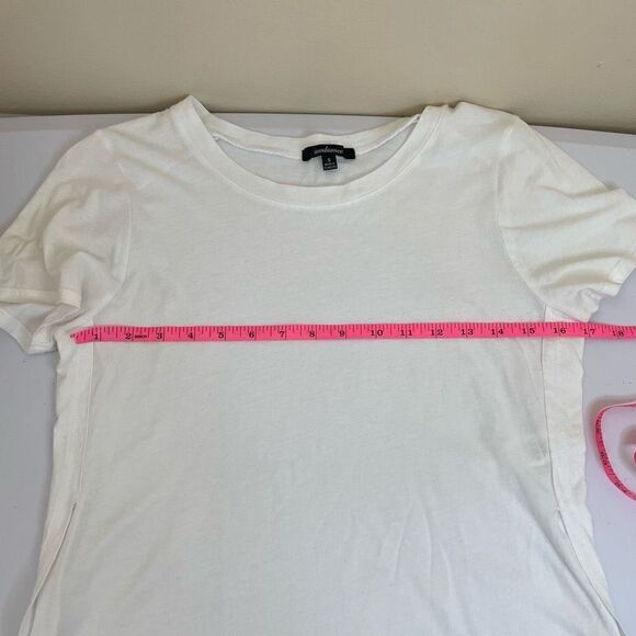 Ambiance|Short sleeve|Tee|High Side slits| super soft|Cotton|Has stretch - Picture 5 of 11